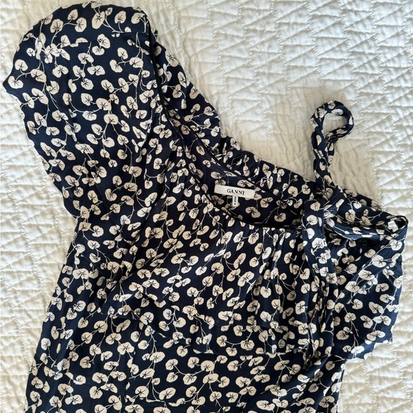 Ganni Floral Midi Dress - Picture 4 of 5